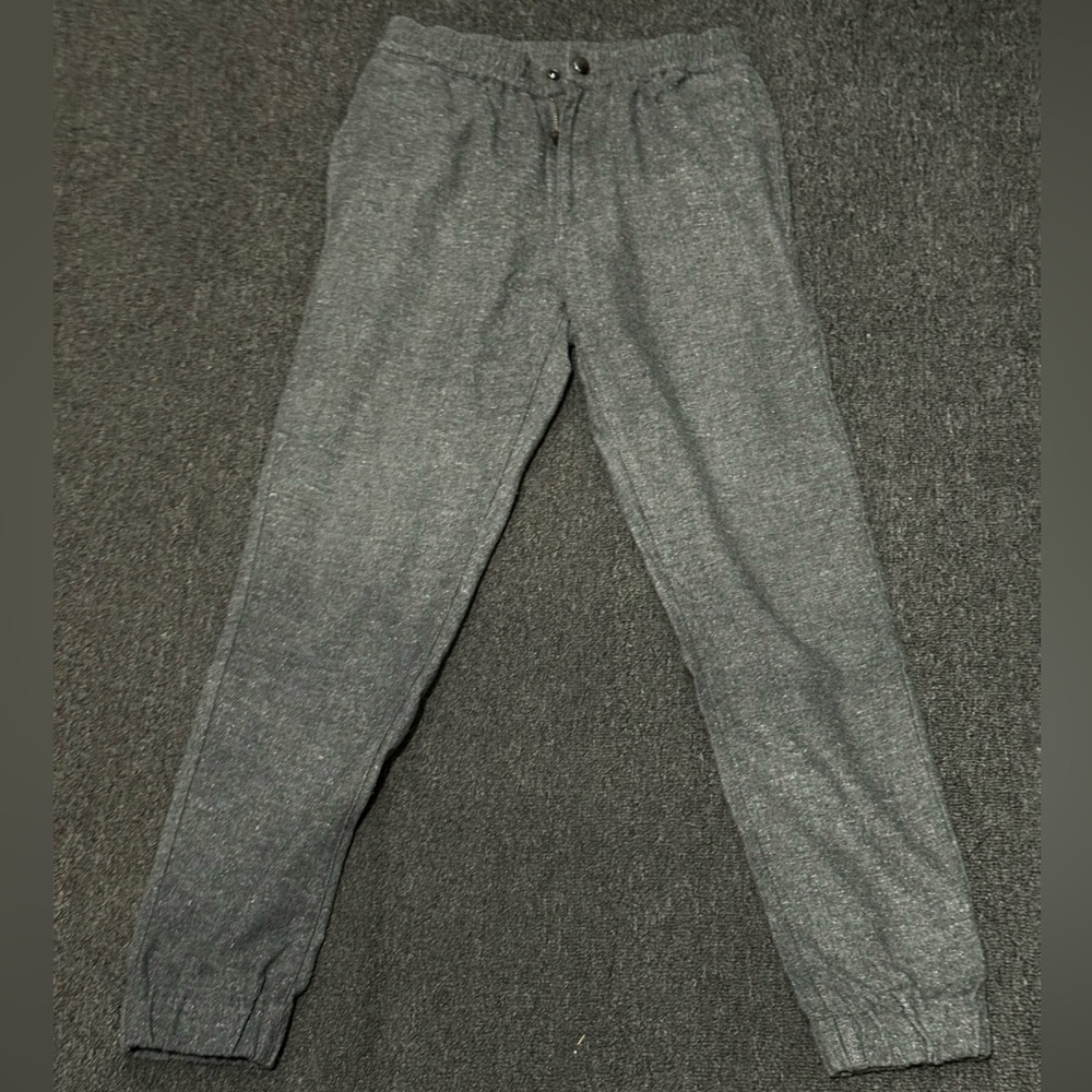 J.Crew Men’s Gray Wool Blend Charcoal Jogger 28x28 Gray